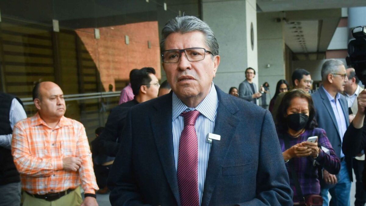 Ricardo Monreal en la Cámara de Senadores