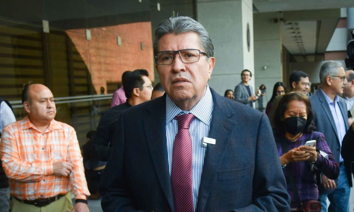 Ricardo Monreal en la Cámara de Senadores