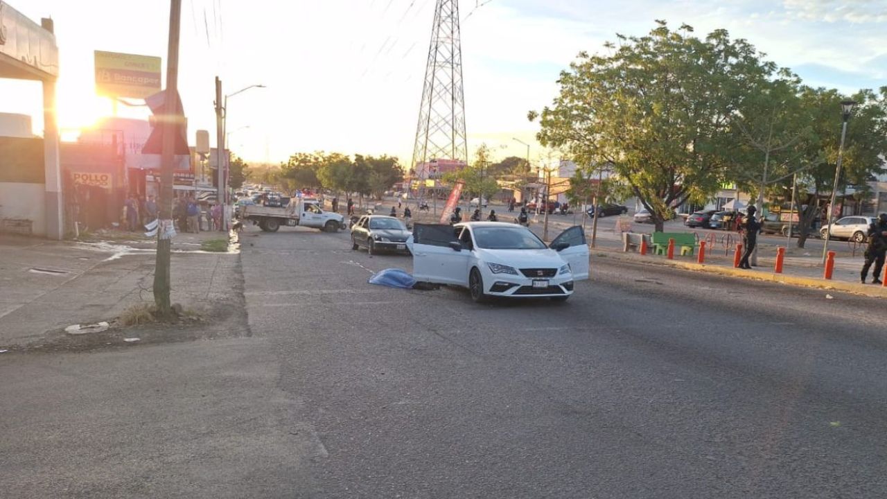 Dos personas fallecieron en un ataque entre grupos civiles, en el sector sur de Culiacán, Sinaloa.