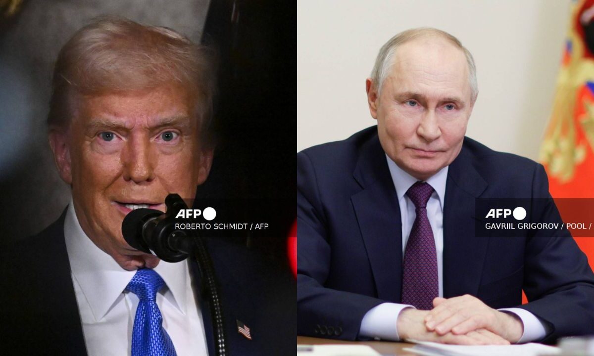 Donald Trump sugiere posible reunión con Vladimir Putin antes de fin de mes.