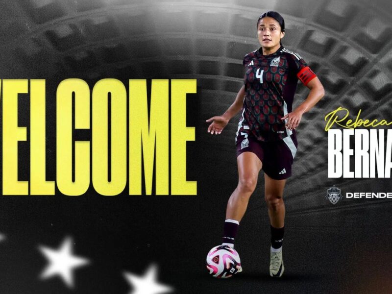 Washington Spirit hace oficial la llegada de Rebeca Bernal