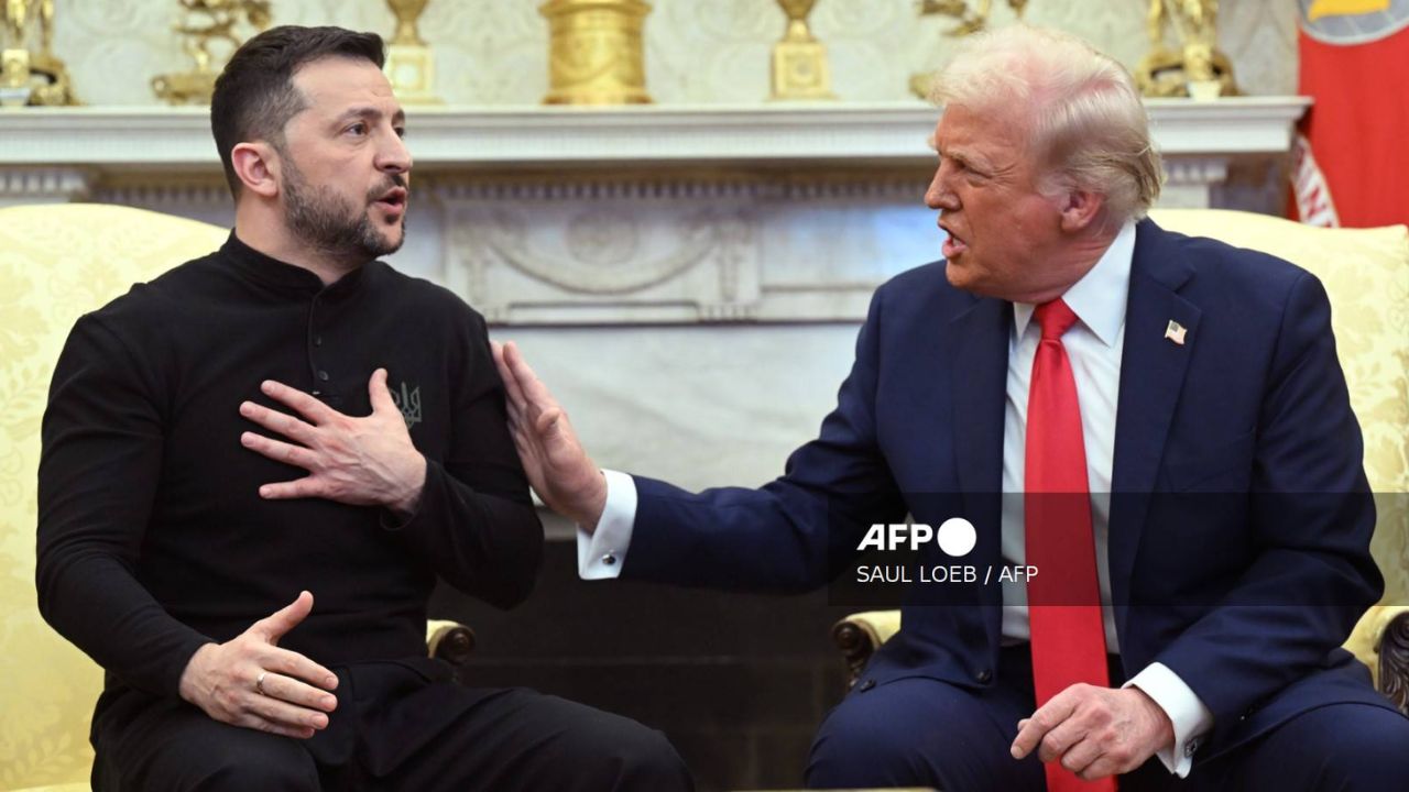 El presidente de Estados Unidos, Donald Trump y su homólogo de Ucrania, Volodimir Zelensky, sostuvieron acalorada pelea durante su reunión.