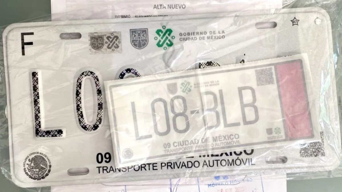 La SSC realiza verificaciones en diferentes puntos de la CDMX para evitar que automovilistas no tapen las placas