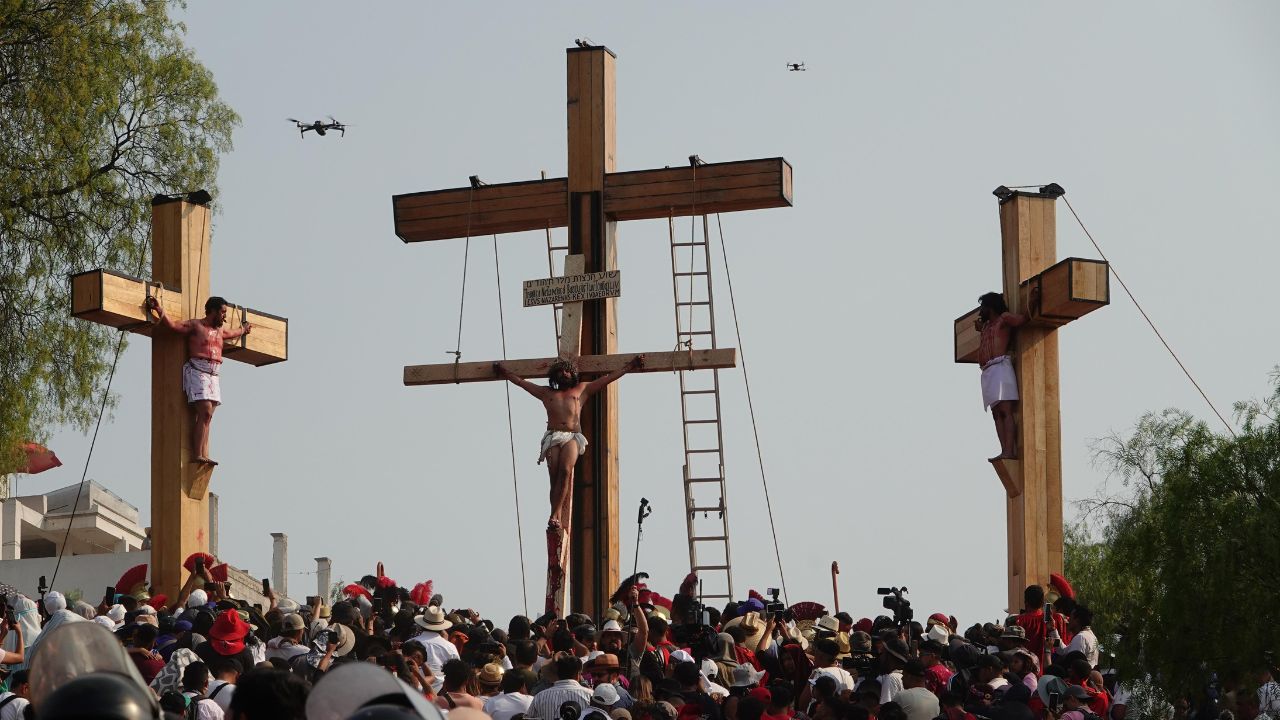 181 representaciones de la Semana Santa en la alcaldía Iztapalapa