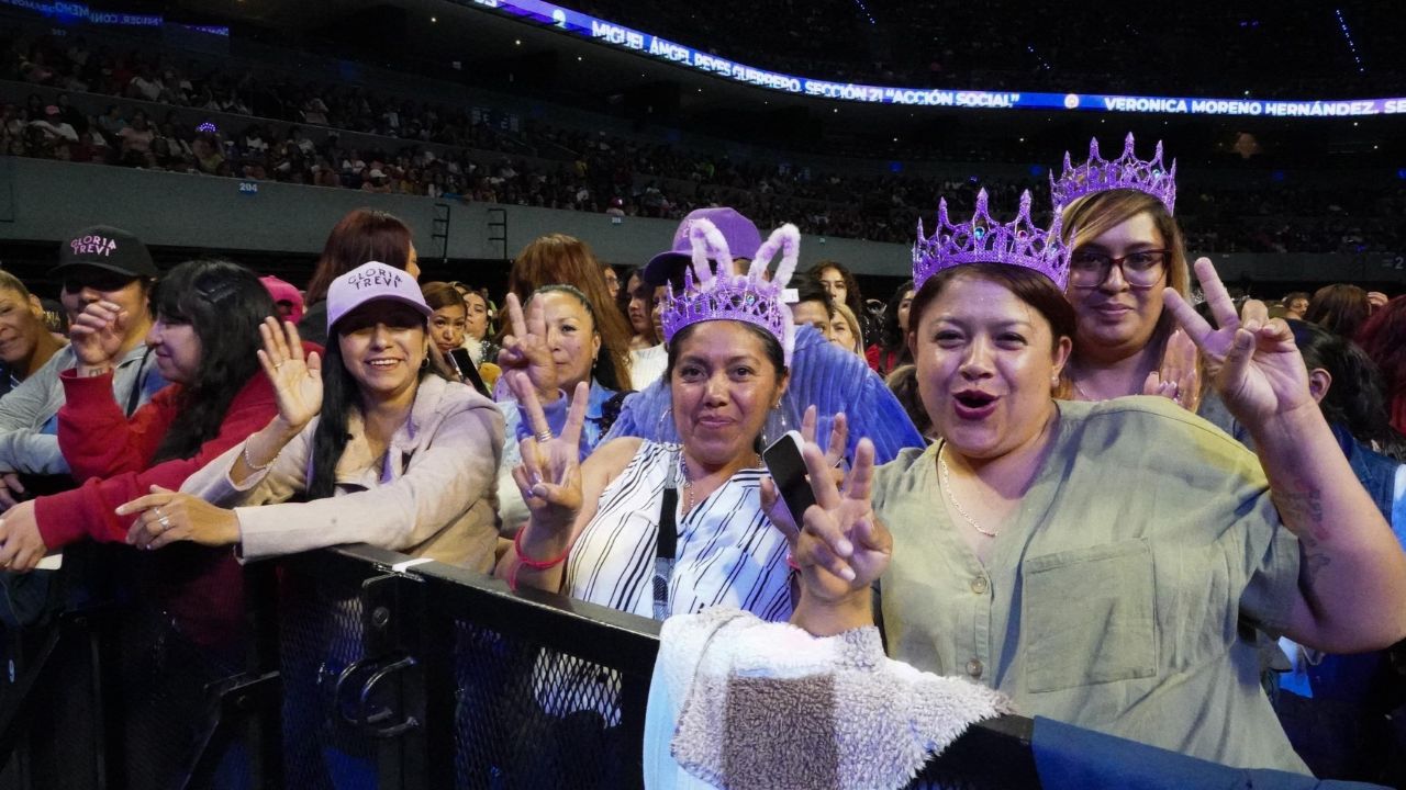 Mujeres integrantes del Sindicato del Gobierno de la Ciudad de México