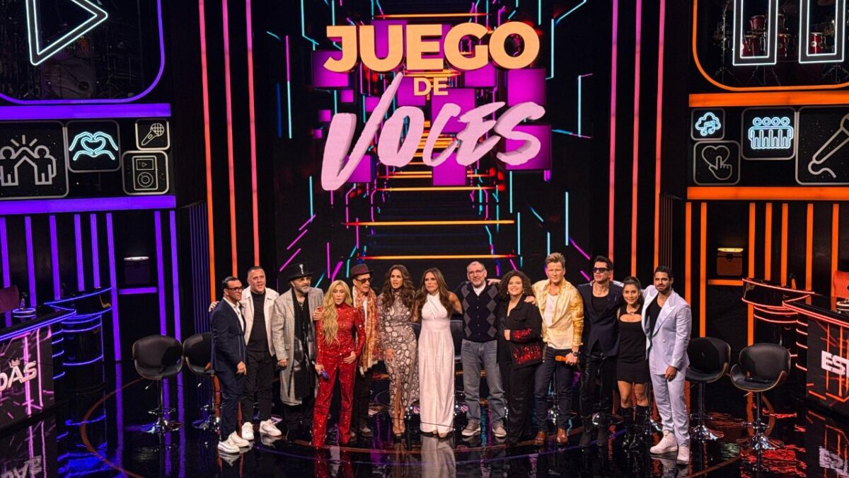 Dos generaciones de artistas y famosos se unen en la nueva temporada del programa de retos musicales Juego de Voces.