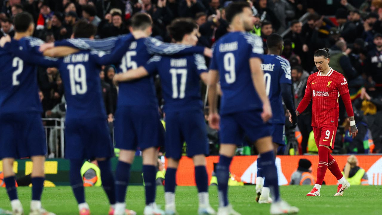 El Paris Saint-Germain avanzó a cuartos de final de la Champions League tras vencer al Liverpool por 4-1 en la tanda de penaltis