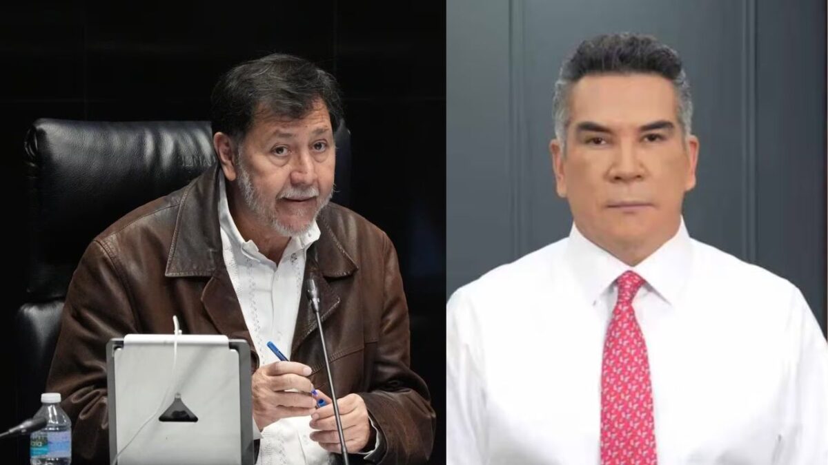 Luego de que “Alito” Moreno lo llamó “gran patán”, Fernández Noroña respondió que el senador plurinominal es “el sepulturero mayor” del PRI.