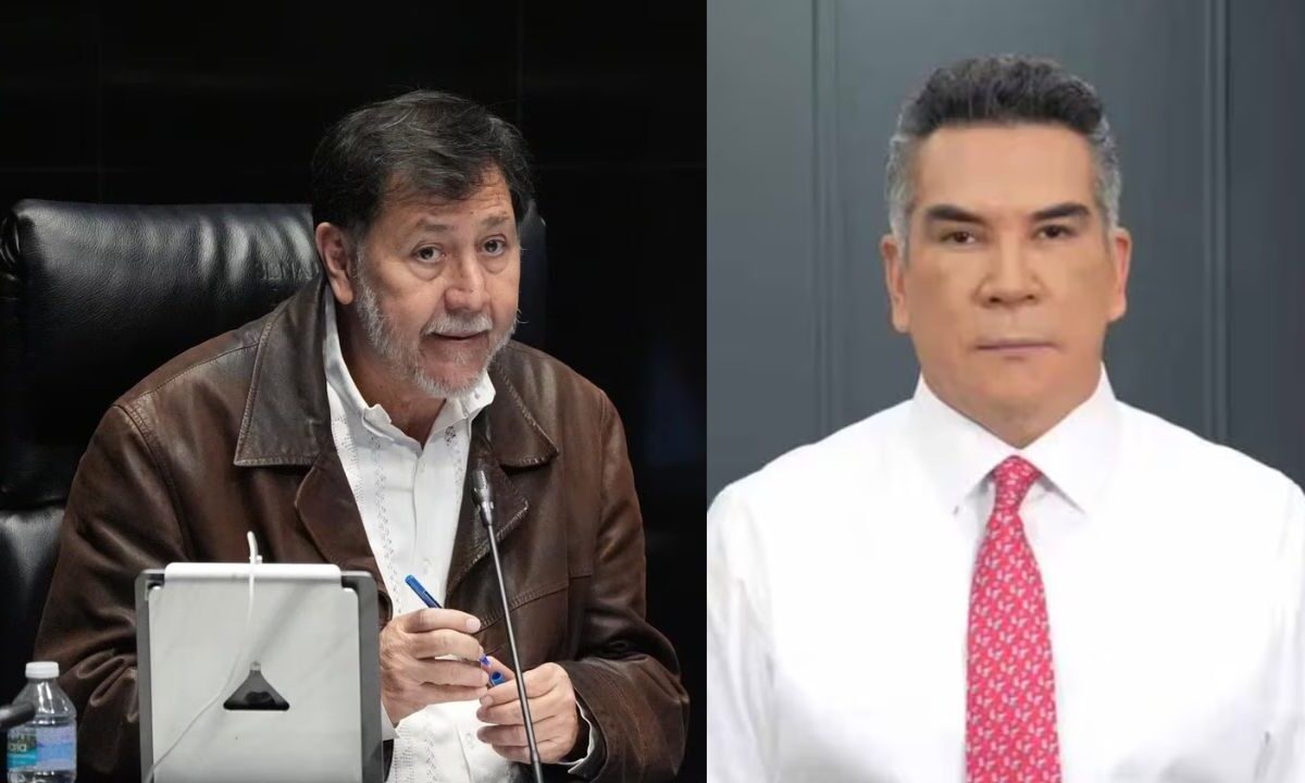 Luego de que “Alito” Moreno lo llamó “gran patán”, Fernández Noroña respondió que el senador plurinominal es “el sepulturero mayor” del PRI.