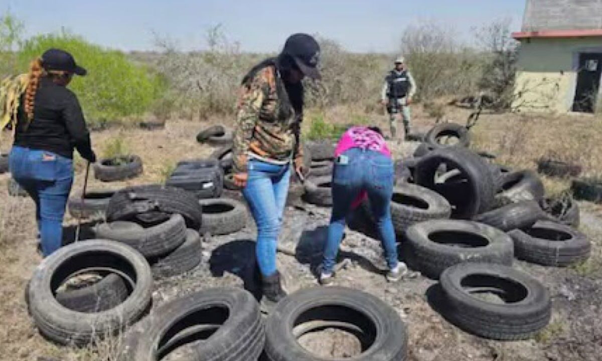 REYNOSA. El último punto localizado fue el 10 de marzo pasado y la Fiscalía no ha hecho nada, denuncian buscadoras.