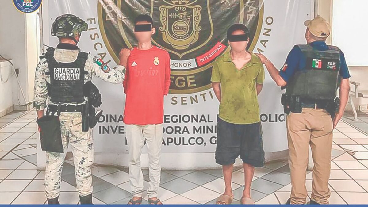 Fidel y Ángel N fueron detenidos por el homicidio de Katarine N, pareja de uno de ellos.