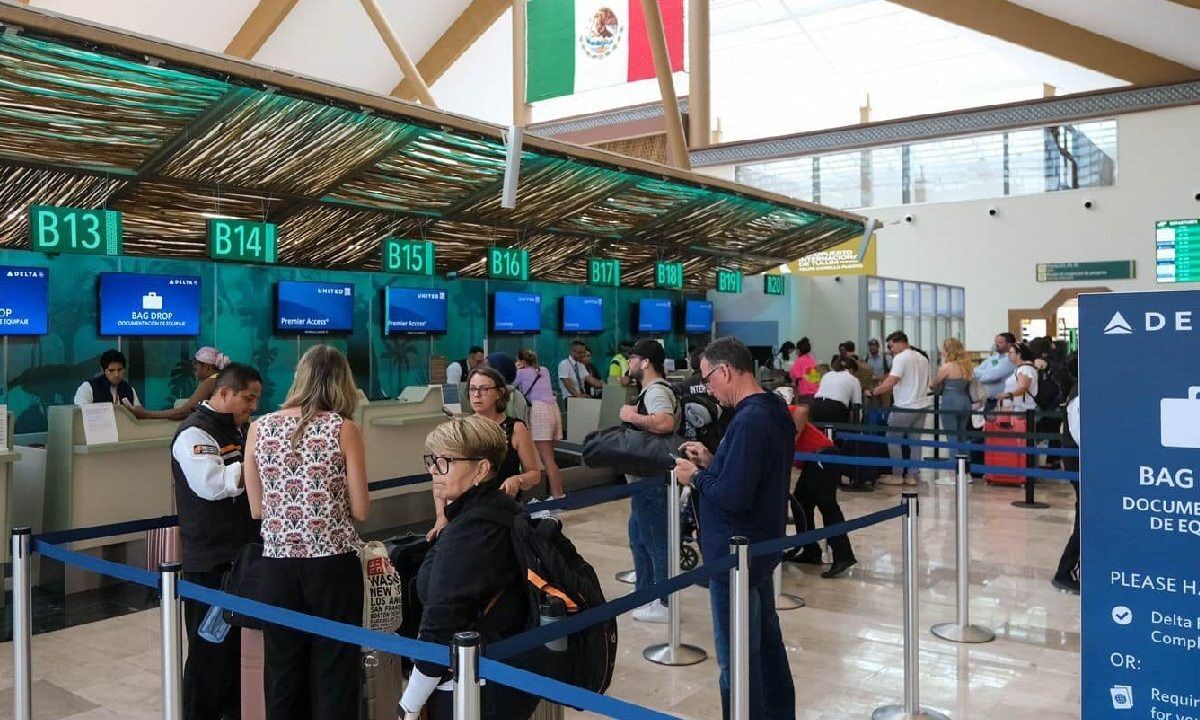 Presentaron informe sobre el número de visitantes de los aeropuertos.