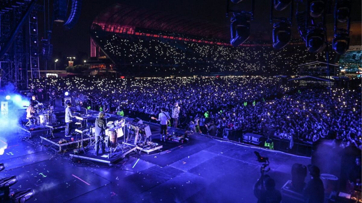 Zoé se presentó en la edición 25 del Vive Latino