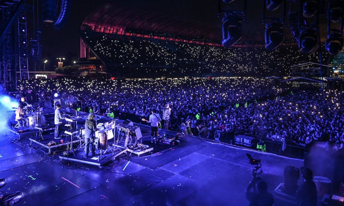 Zoé se presentó en la edición 25 del Vive Latino