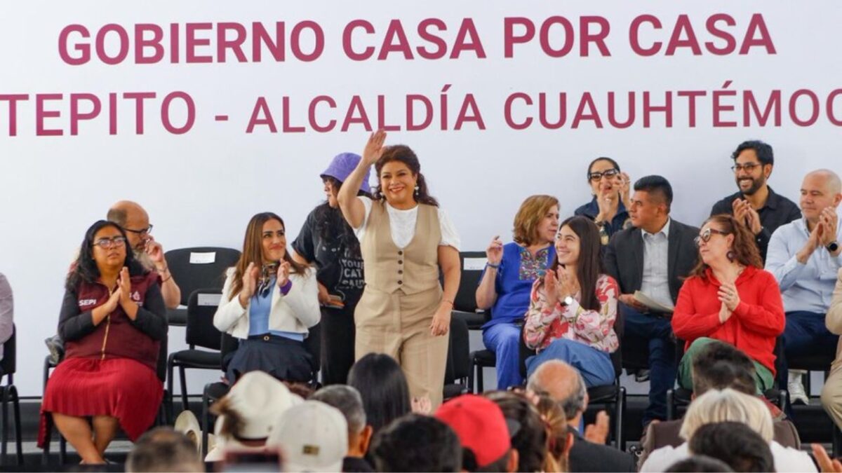 Clara Brugada garantizó que destinarán 3 millones 50 mil pesos sólo para la iluminación de Tepito e implementarán otros programas.