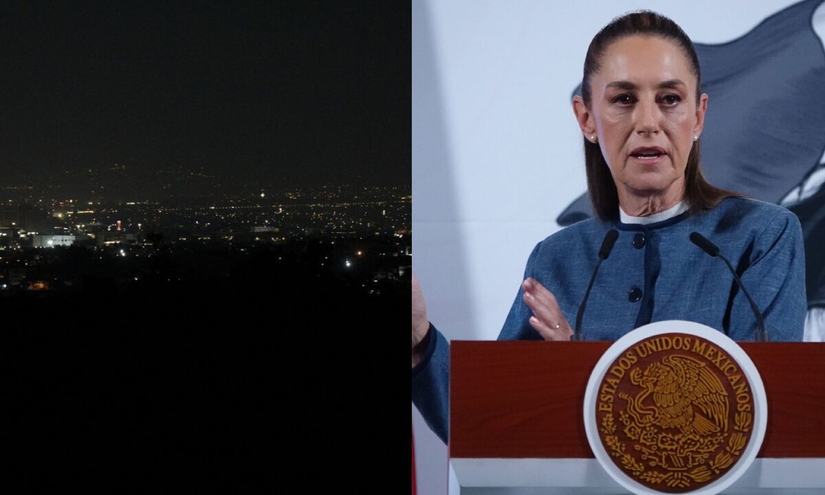 La presidenta de México, Claudia Sheinbaum informó que el mega apagón que se registró la noche del lunes en Quintana Roo y algunas zonas en Yucatan, Tabasco, Campeche y Chiapas, fue ocasionado por la falla de un equipo en la planta de cogeneración de nuevo Pemex en Cactus.