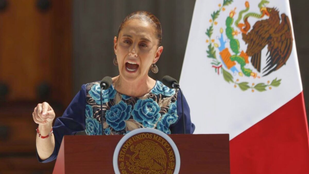 Claudia Sheinbaum realizó su asamblea informativa ante un zócalo abarrotado