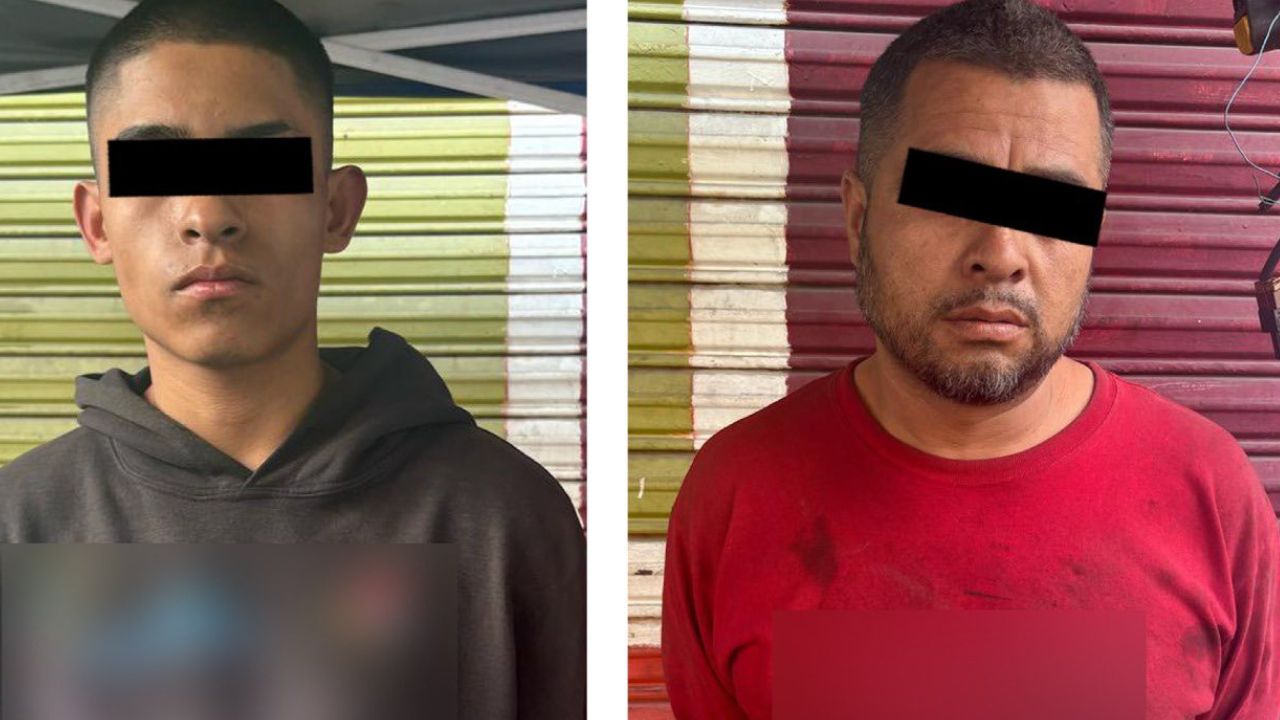 Tras cateo, dos hombres fueron detenidos en la CDMX por presunto robo de autopartes