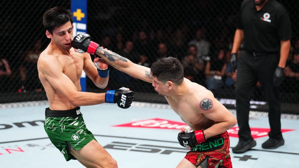 Brandon Moreno consiguió el triunfo contra el peleador Steve Erceg, en la pelea estelar de la UFC Fight Night 2025 en la CDMX.
