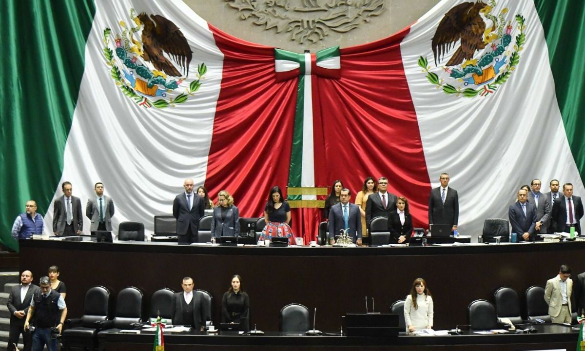 Cámara de Diputados, aprobaron por mayoría de votos el dictamen sobre fortalecimiento de la Soberanía nacional.