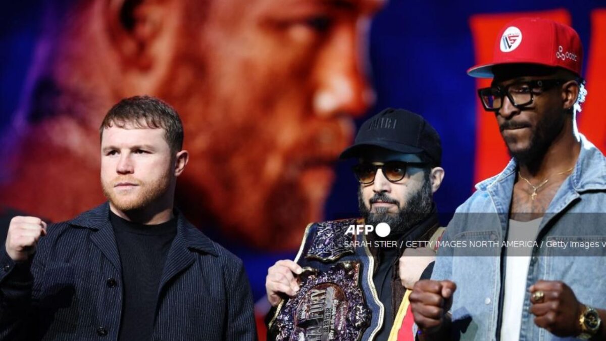 Canelo Álvarez y William Scull realizaron su primera gira para promocionar su combate.