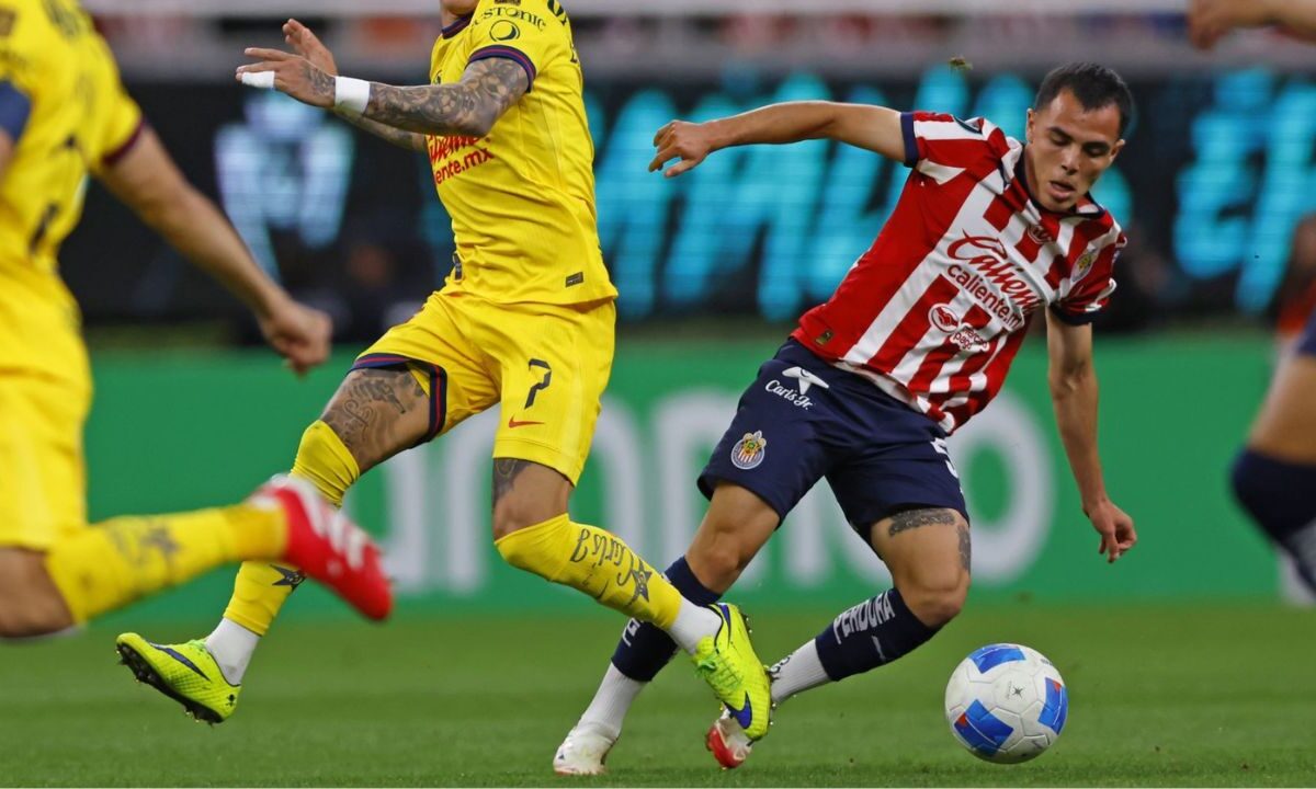 Chivas le pega al América con un autogol en el juego de ida de los octavos de final de la Concacaf Champions Cup.