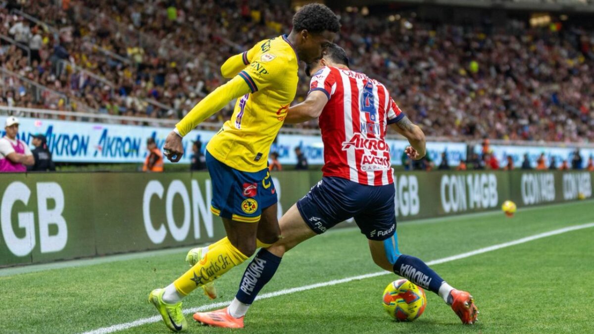 América y Chivas terminan su partido de la jornada 11 del Torneo Clausura 2025 con un empate a cero y un jugador expulsado de Guadalajara.