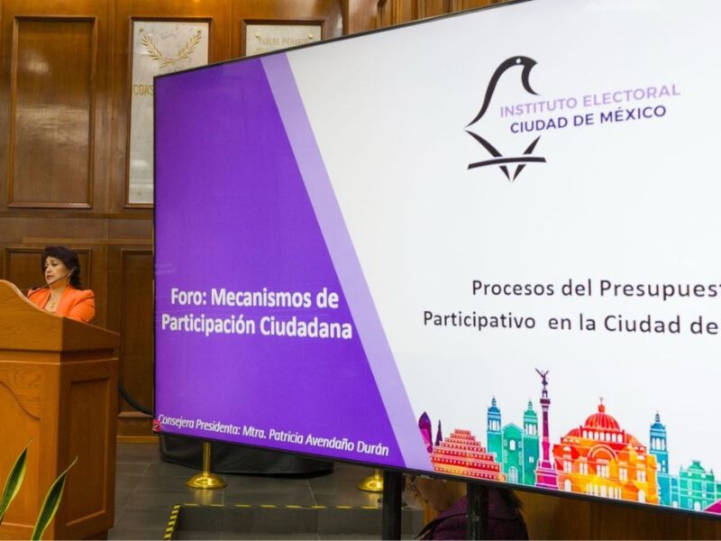 Comparte IECM experiencia del Presupuesto Participativo en Congreso del Edomex