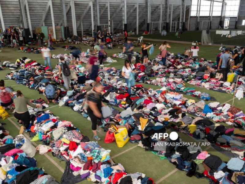 Argentina vive crisis humanitaria por inundaciones en Bahía Blanca