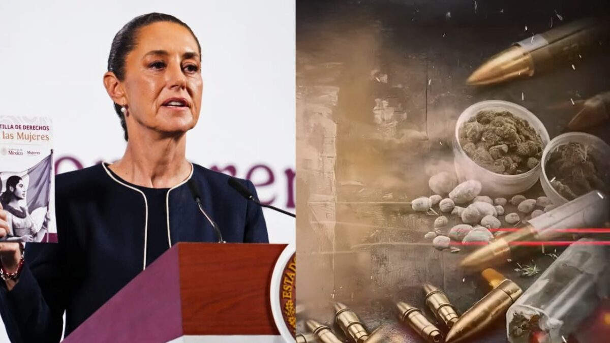 Sheinbaum adelantó que la Secretaría de Cultura se encuentra trabajando en un proyecto para evitar la apología al crimen 