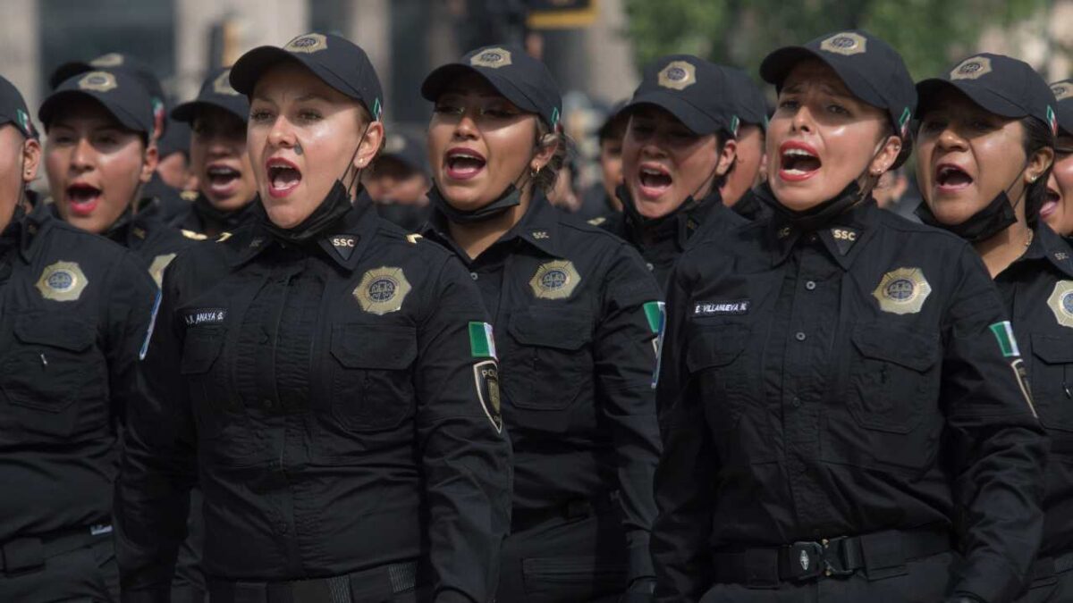 Las 800 mujeres policías brindarán acompañamiento a distancia durante la Marcha del 8M.