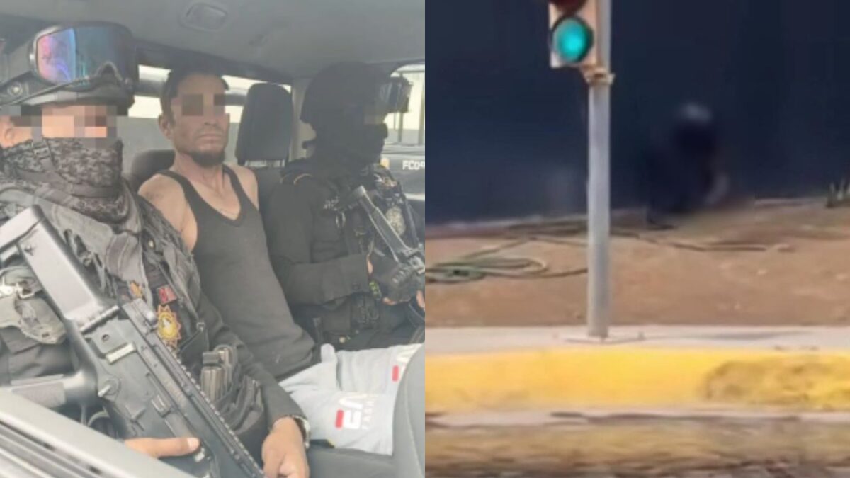 Detienen a empleado de Car Wash Elite Monterrey que azotó a tlacuache en Nuevo León.