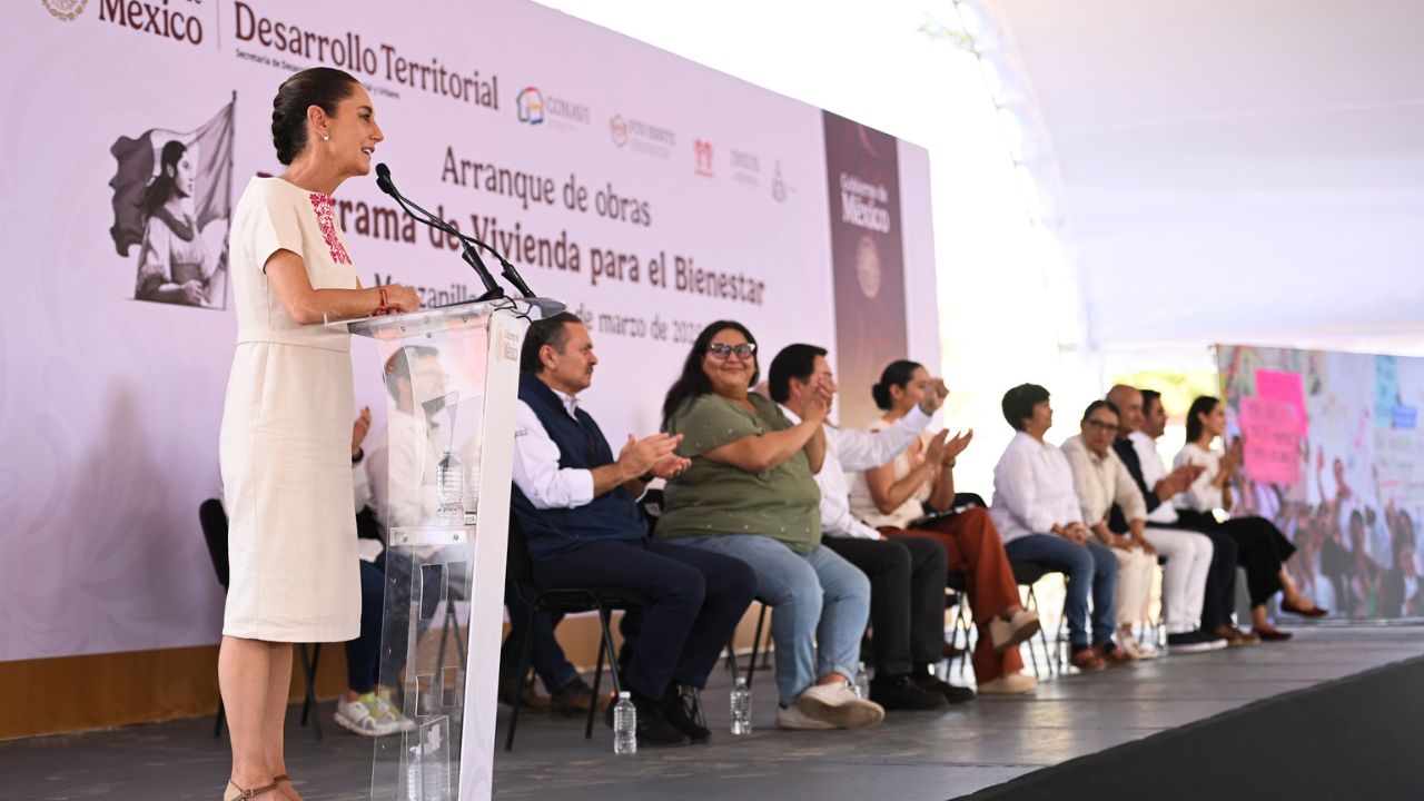 Evento de la presidenta Sheinbaum en Colima