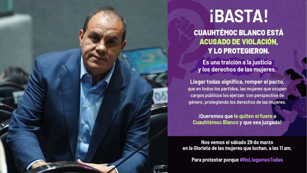 EN VIVO: Sigue la marcha en contra de Cuauhtémoc Blanco