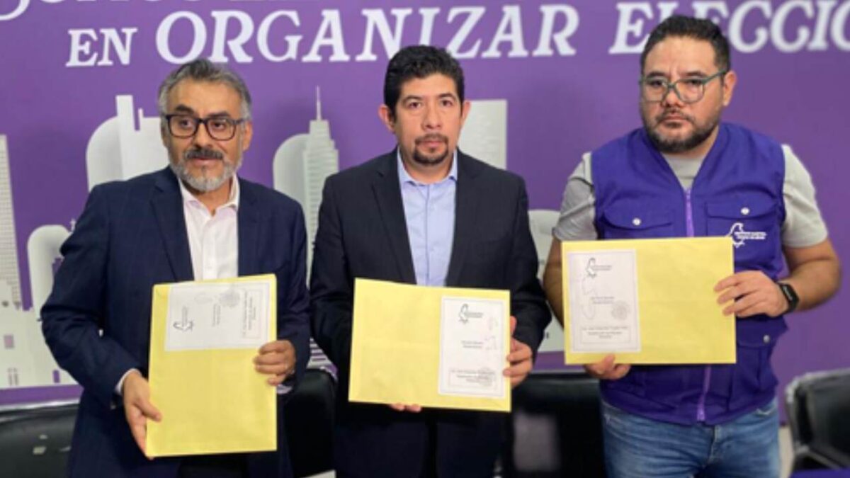 El IECM recibió los listados de candidaturas a juzgadores para la elección judicial.