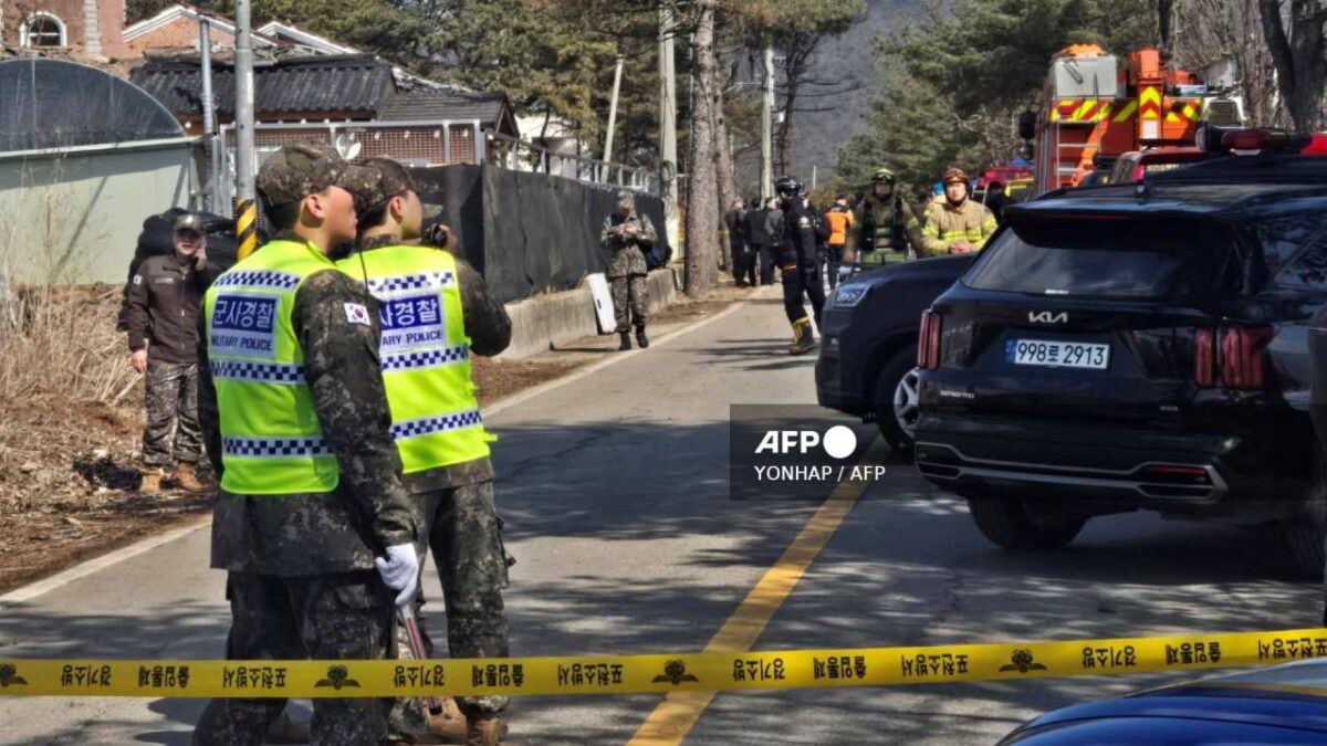 Error en un ejercicio militar deja siete heridos en una ciudad de Corea del Sur.