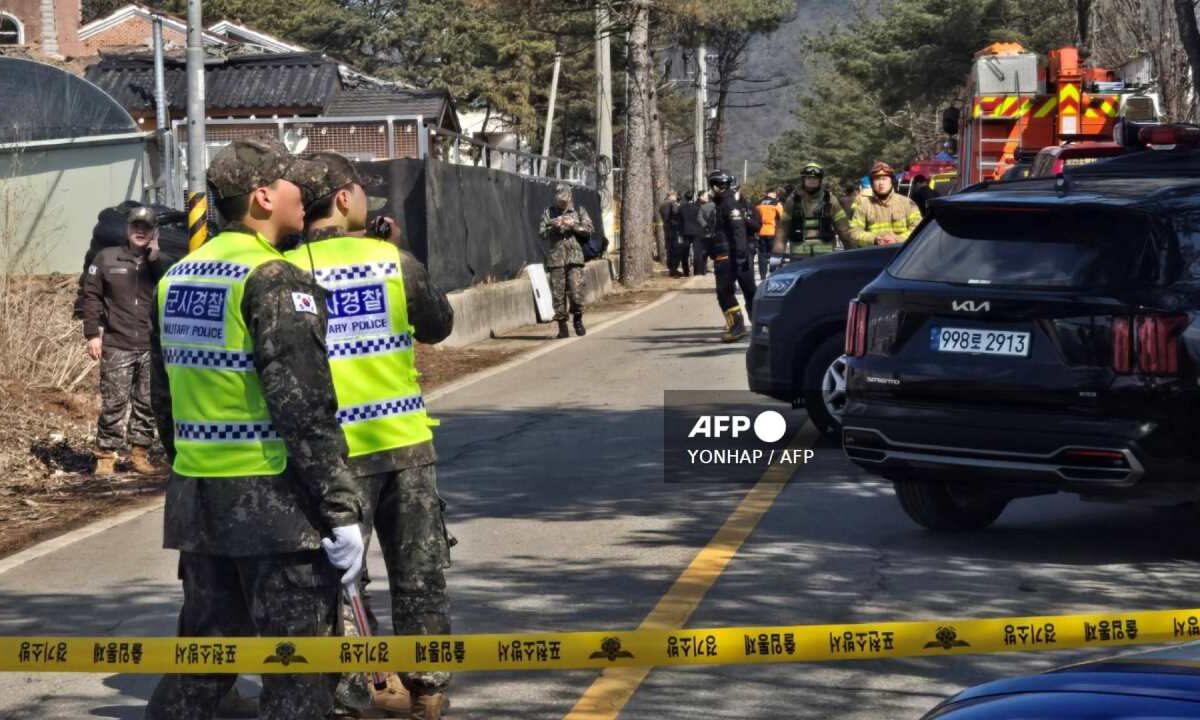 Error en un ejercicio militar deja siete heridos en una ciudad de Corea del Sur.