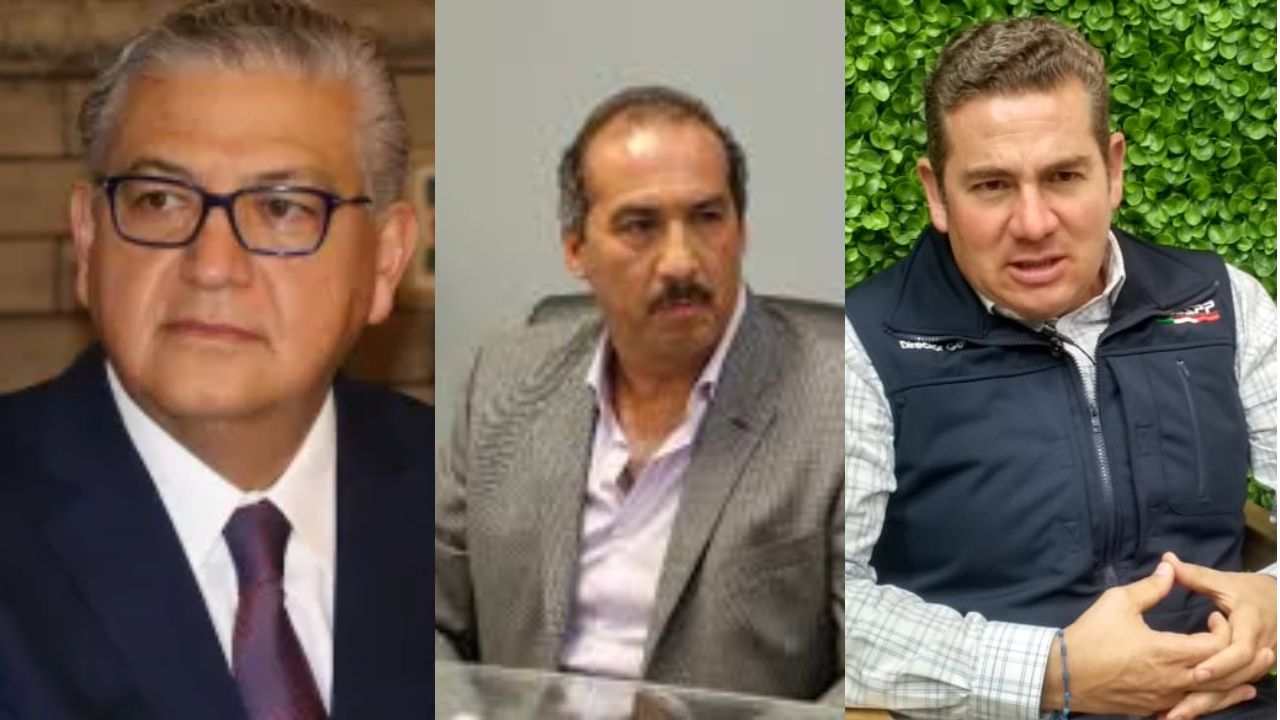 Foto: Especial/ Carlos Maldonado Mendoza, Mario Delgado Murillo y Antonio Bernal Bustamante