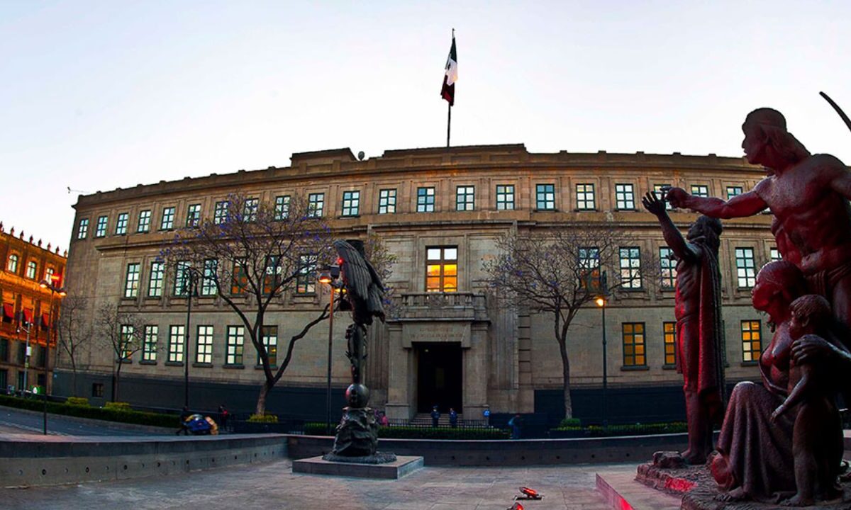 Fachada de la Suprema Corte de la CDMX