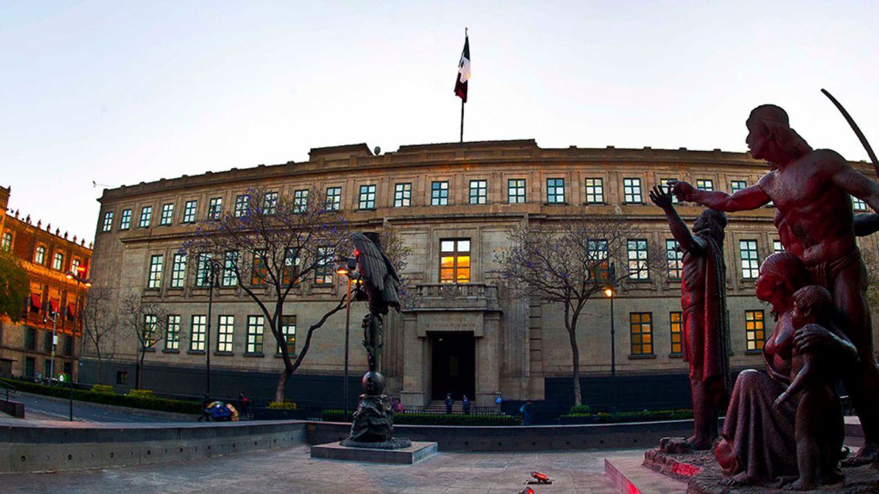 Fachada de la Suprema Corte de la CDMX