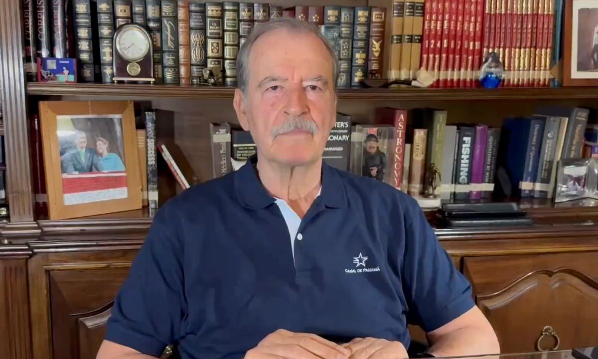 Vicente Fox dijo que faltan grandes liderazgos para poder tomar una postura y el país salga exitoso, ante la imposición de aranceles de Trump.