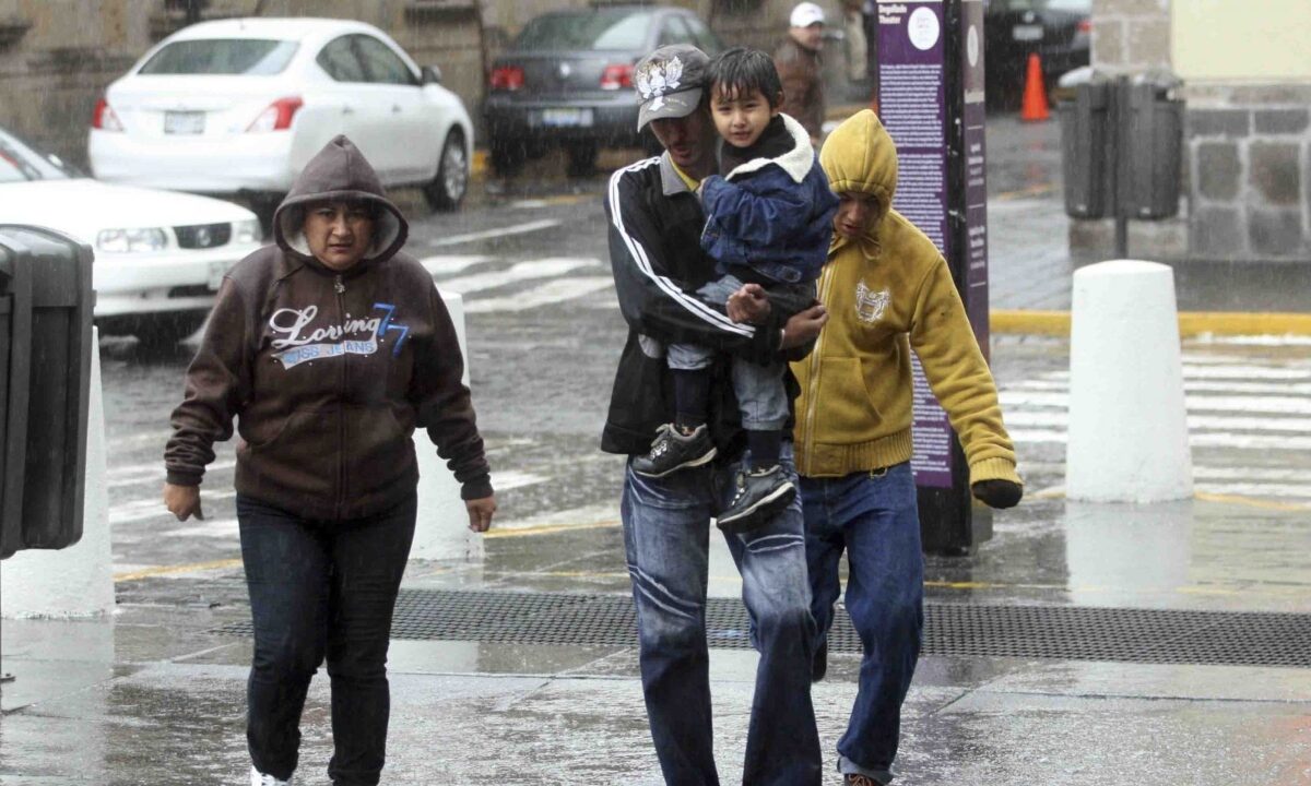 Frente fío 31 afecta norte y noreste en el clima hoy