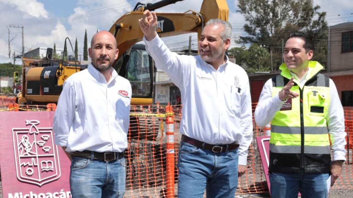 El Gobierno de Michoacán que encabeza Alfredo Ramírez Bedolla invierte más de 20 mil millones de pesos en infraestructura.