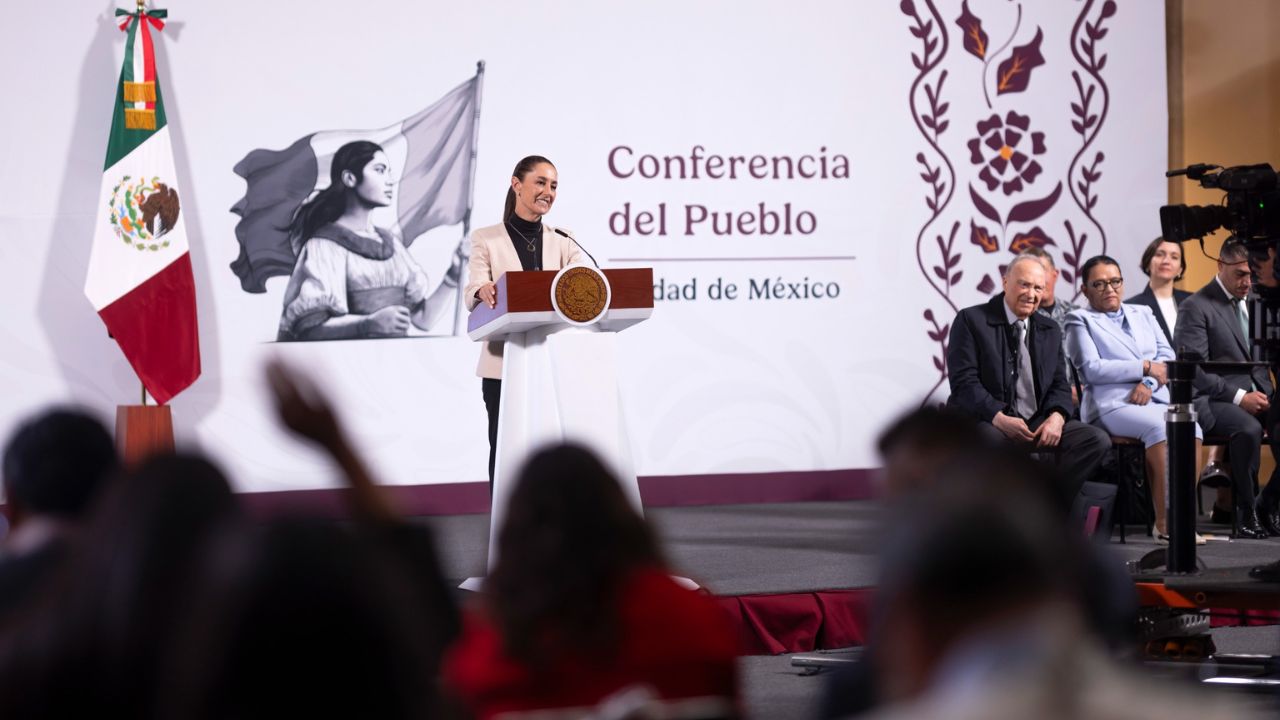 aspectos de la conferencia mañanera