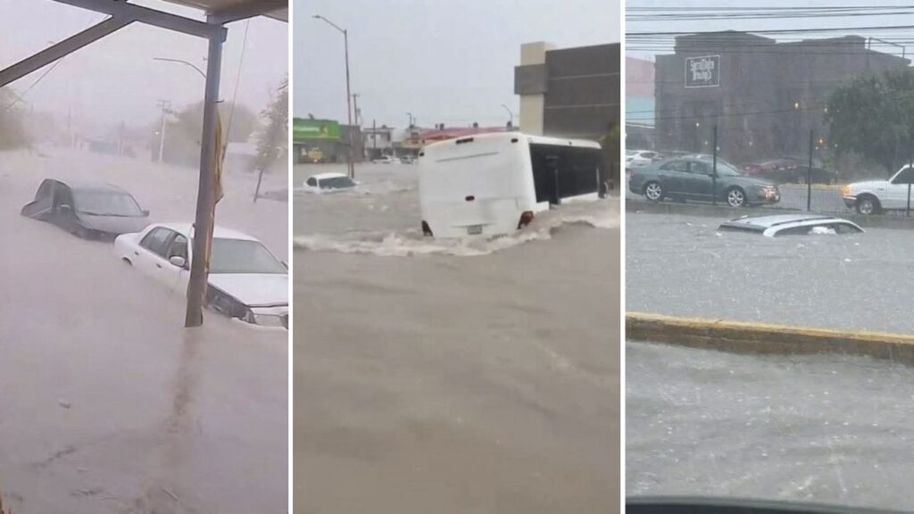 Lluvias torrenciales inundan a Tamaulipas; aplican Plan DN-III. Noticias en tiempo real
