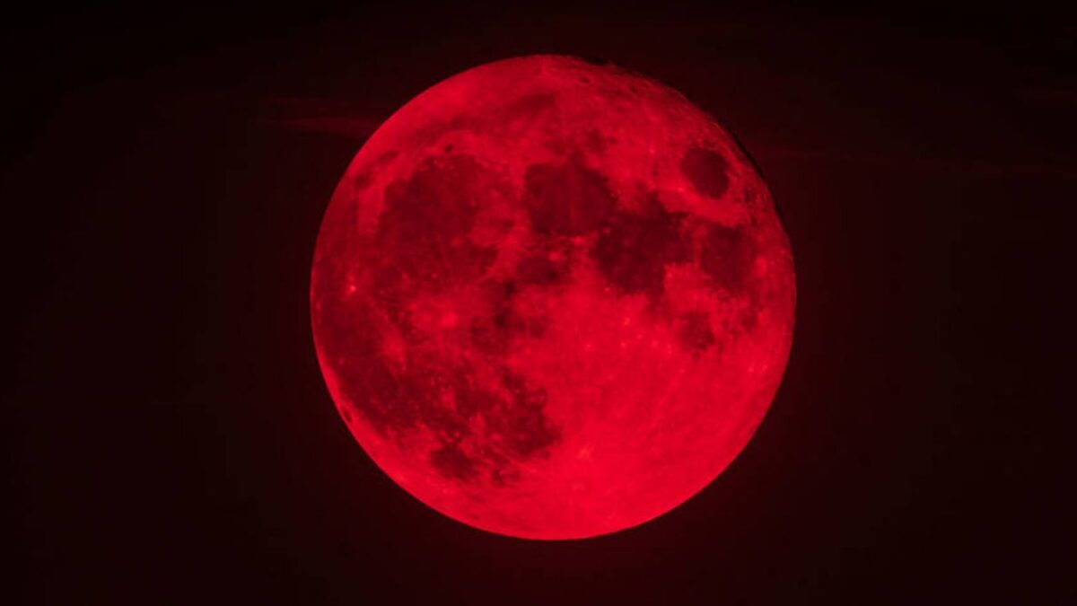 UNAM confirma que habrá Luna roja para este próximo jueves