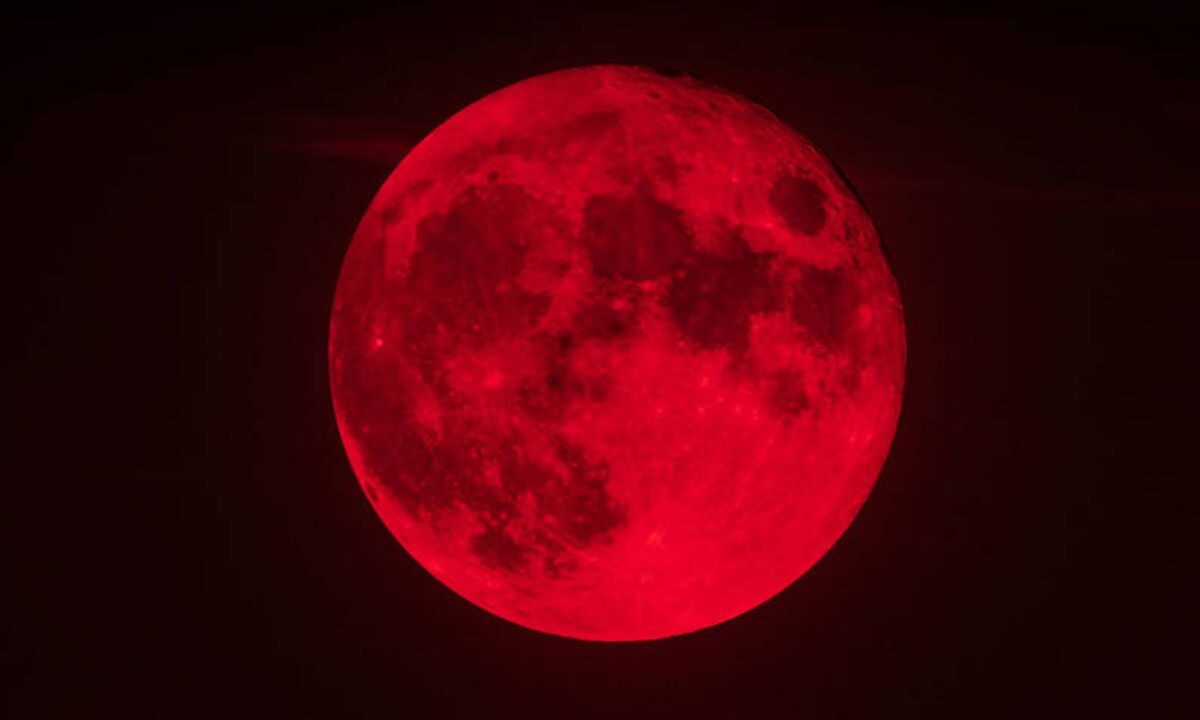 UNAM confirma que habrá Luna roja para este próximo jueves