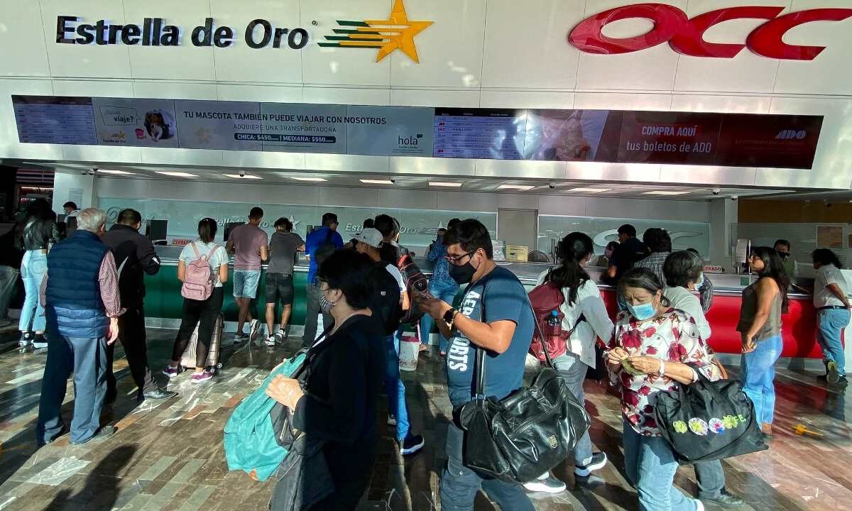 Los partidos Morena y MC buscan crear registro de pasajeros en centrales de autobuses.