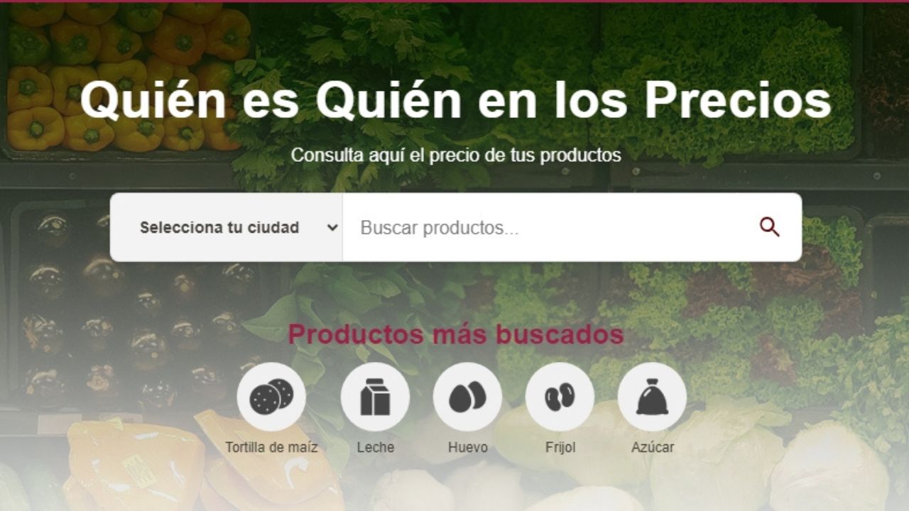 Conoce cómo funciona la plataforma ¿Quién es quién en los precios? de Profeco para comparar precios y ahorrar en tus compras diarias.