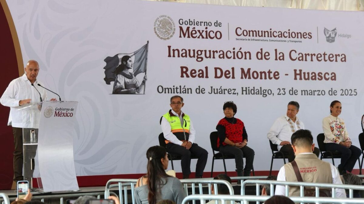 Más de 73 mil 492 empleos directos e indirectos se crearon con la construcción del tramo carretero Real del Monte-Huasca, de la carretera Pachuca-Huejutla en Hidalgo.